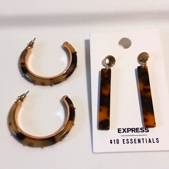 Express 2pr. Pearced Tortoiseshell Design - Picture 8 of 8